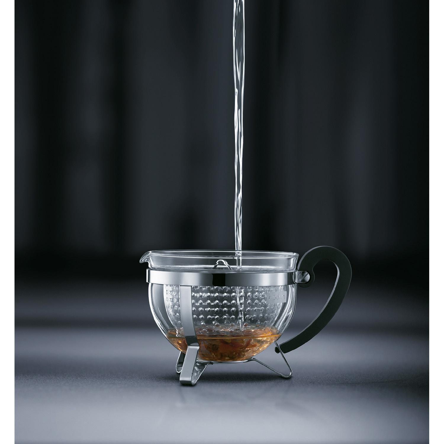 Produktbild bodum Teebereiter Chambord mit farbigem Plastikdeckel 1 l 5 von 6