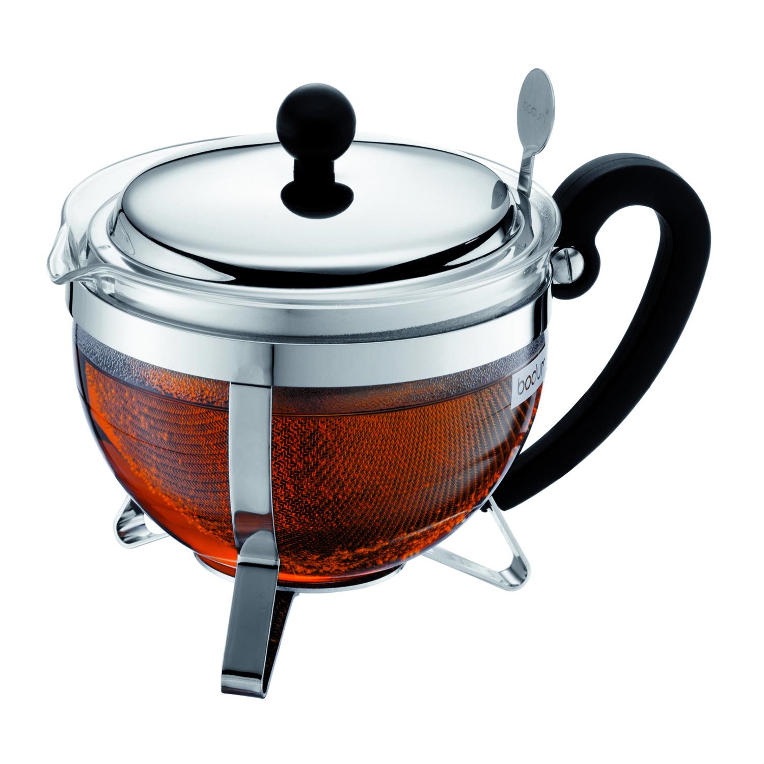 bodum Teebereiter Chambord mit Edelstahlfilter  1l