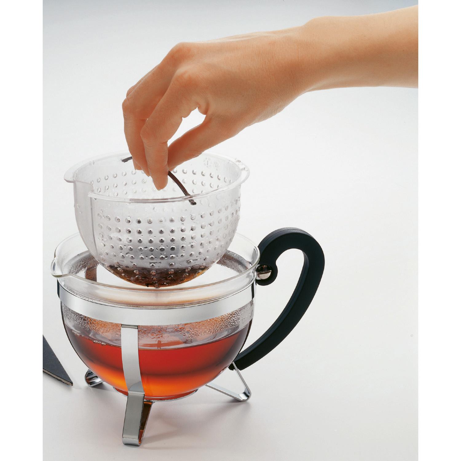 Produktbild bodum Teebereiter Chambord mit farbigem Plastikdeckel 1,3 l 4 von 7