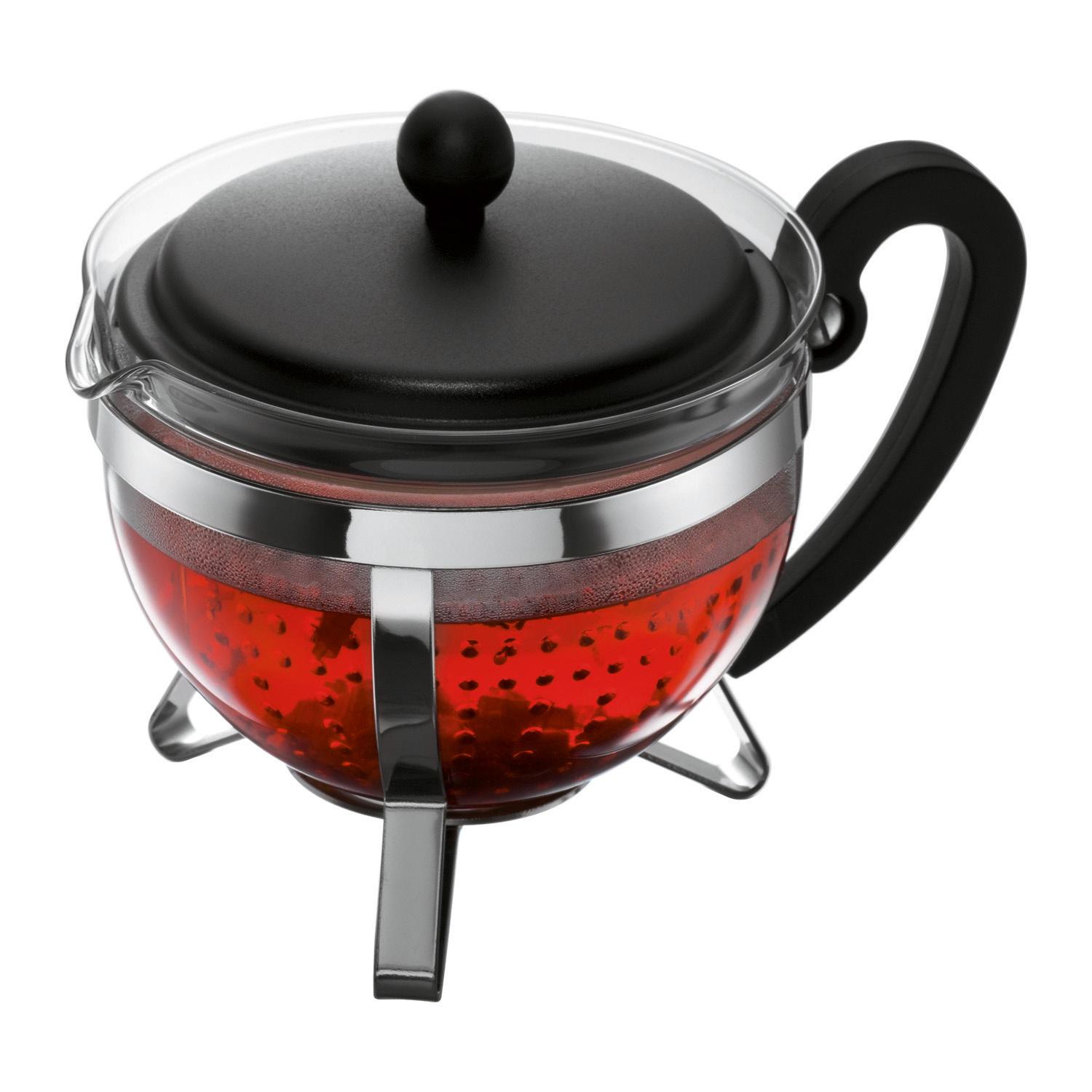 Produktbild bodum Teebereiter Chambord mit farbigem Plastikdeckel 1,3 l 6 von 7