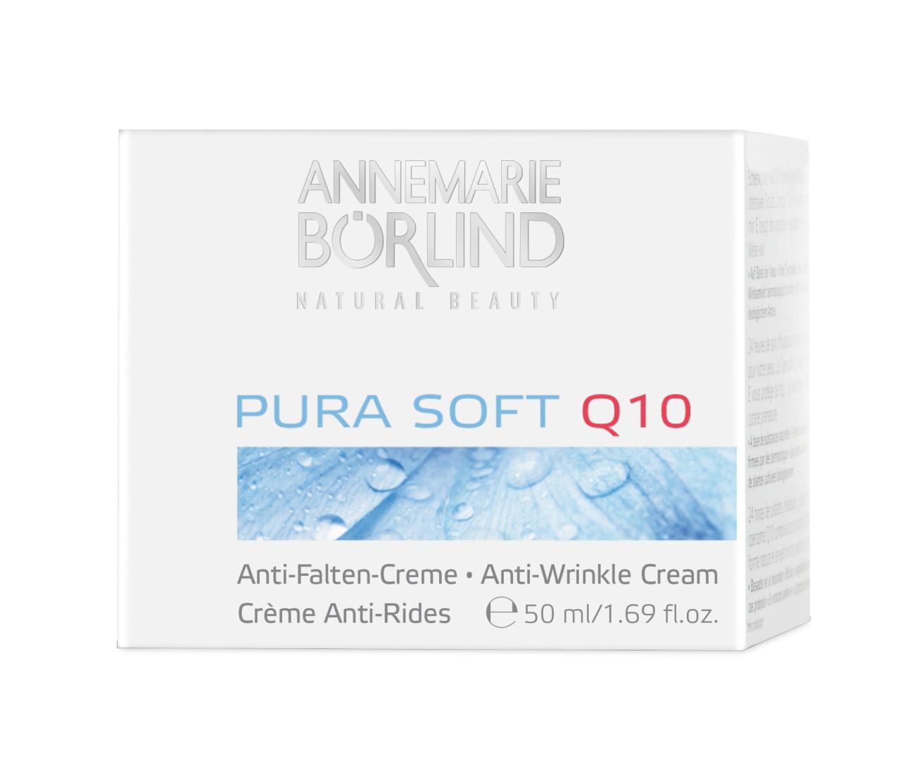 Produktbild ANNEMARIE BÖRLIND Spezialpflege Pura Soft Q10 Anti-Falten-Creme 2 von 2