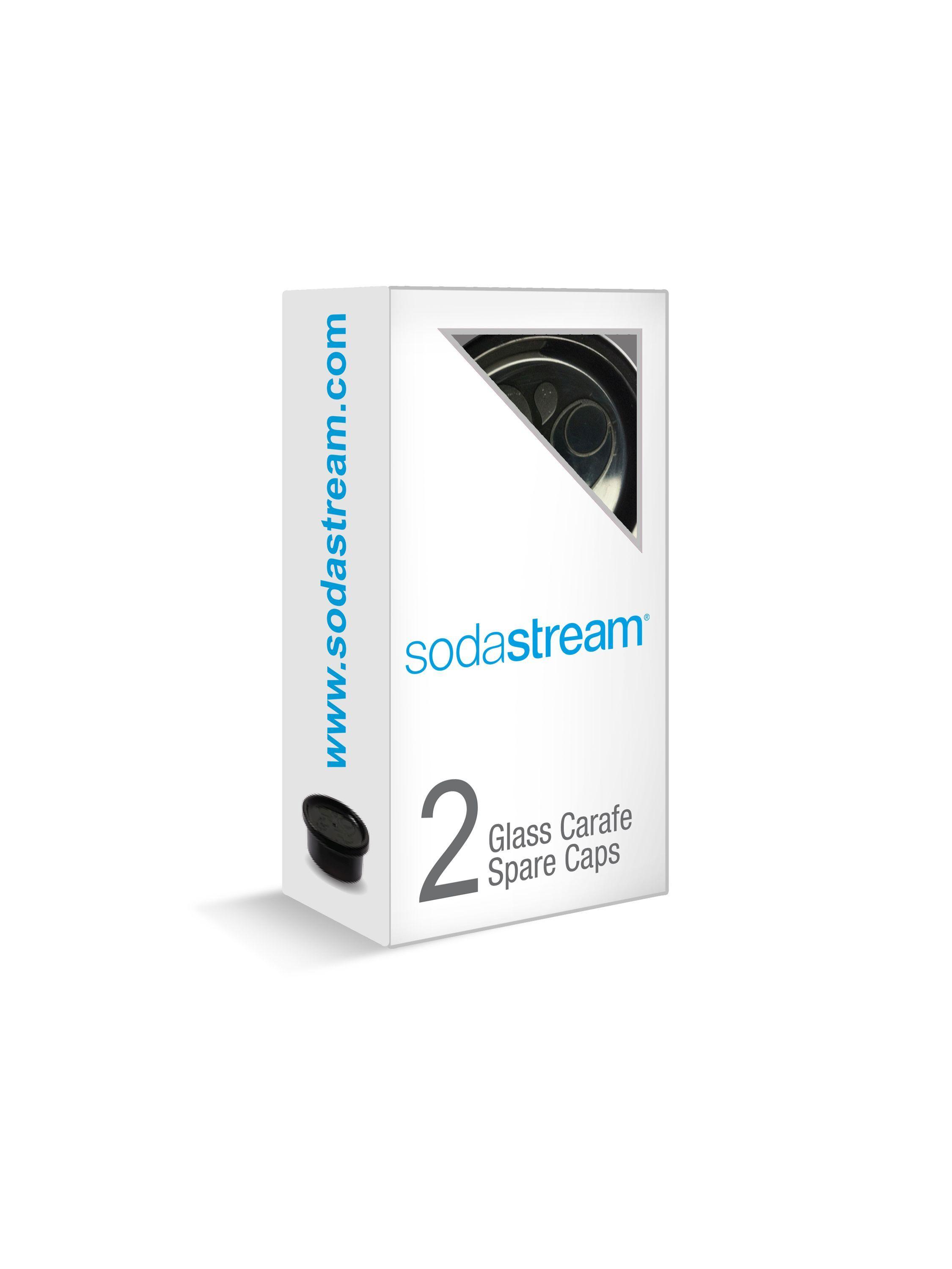 SodaStream® Schraubverschluss Glaskaraffe 2er Set