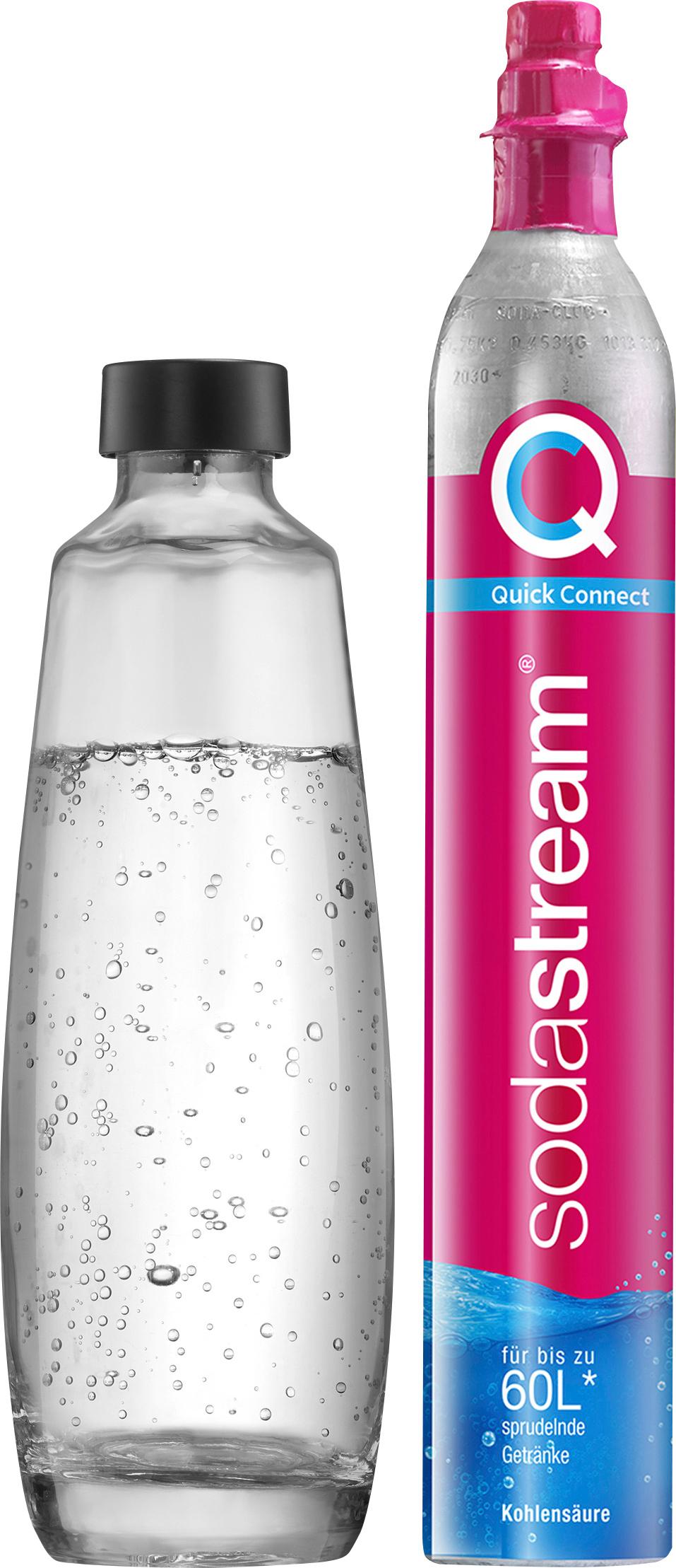SodaStream® QC Reservezylinder + Glasflasche 1l