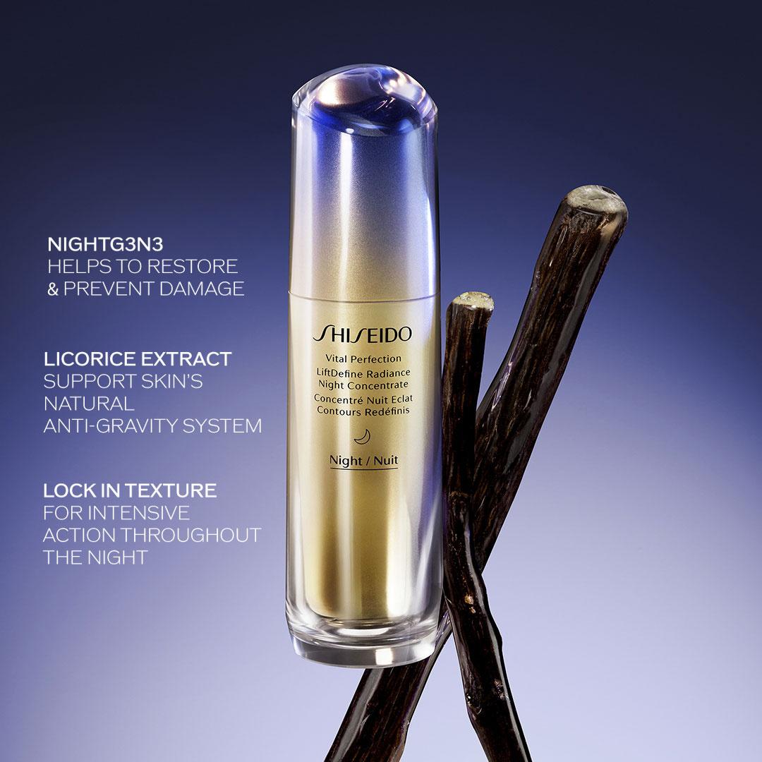 Produktbild SHISEIDO Vital Perfection Liftdefine Radiance Night Concentrate 6 von 12