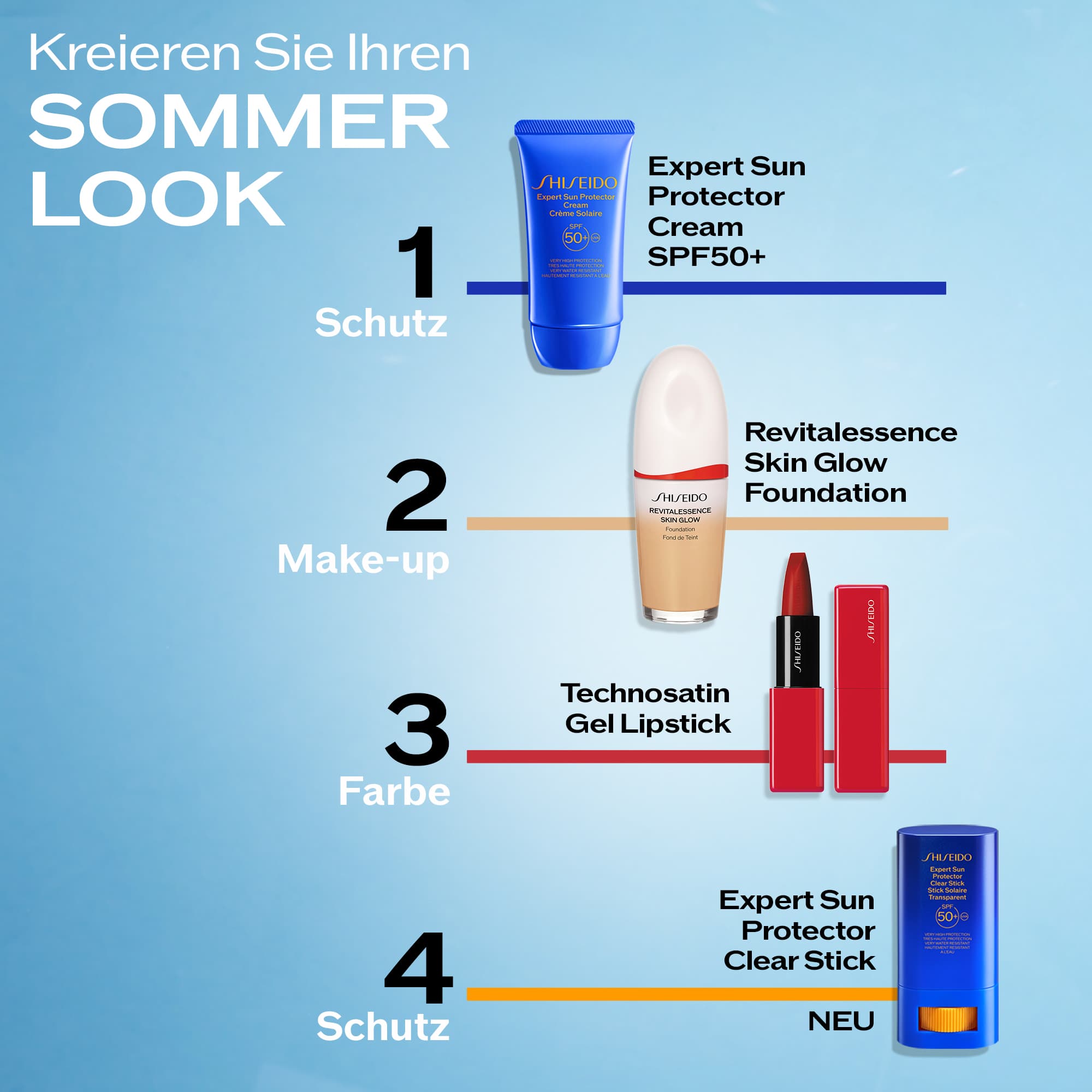 Produktbild SHISEIDO Expert Sun Proctector Clear Stick SPF50+ 4 von 10