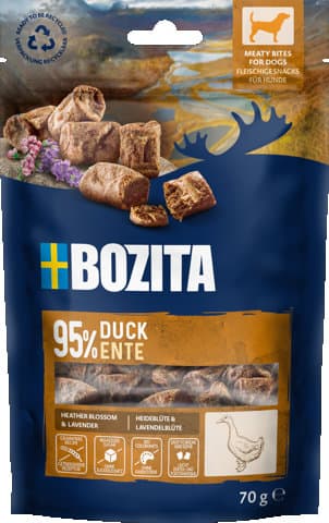 BOZITA Hundesnack Meaty Bites Ente