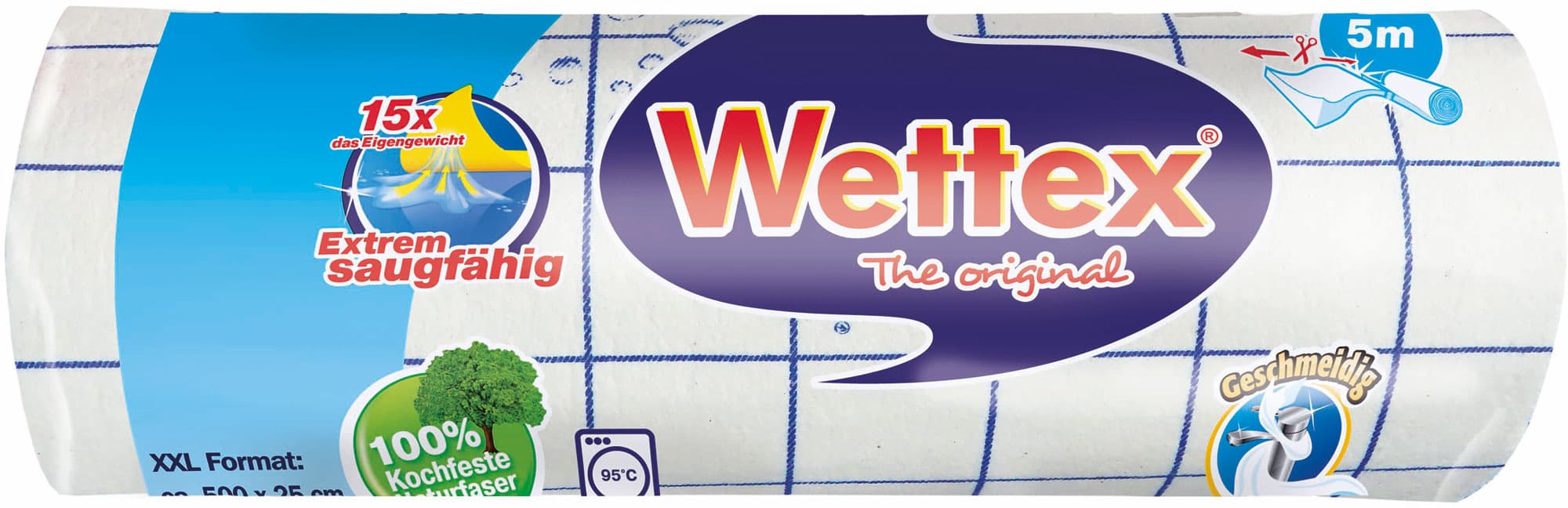 Wettex Schwammtücher Rolle Dünn