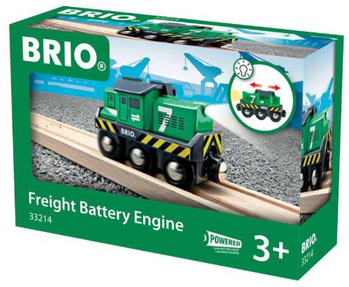 BRIO Bahn - Batterie-Frachtlok