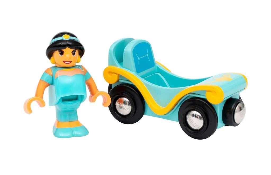 Produktbild BRIO Disney Princess 33359 Jasmin mit Waggon - Ergänzung für die BRIO Holzeisenbahn - Empfohlen ab 3 Jahren 4 von 4