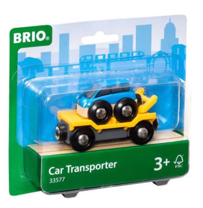 BRIO Bahn - Autotransporter mit Rampe