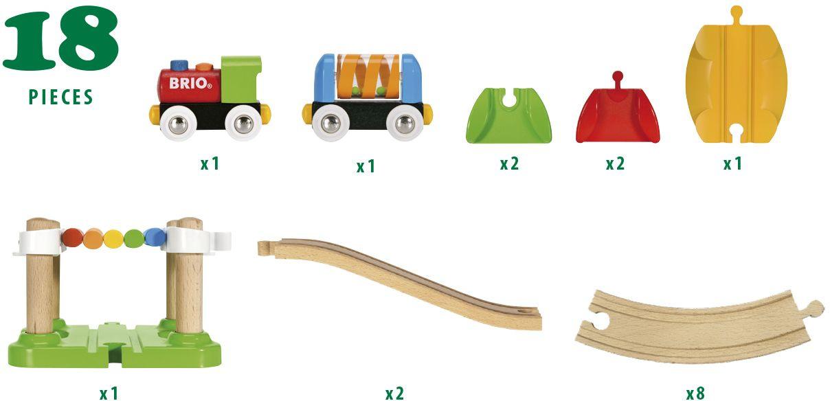 Produktbild BRIO Bahn - Meine erste BRIO Bahn Spiel Set 3 von 13