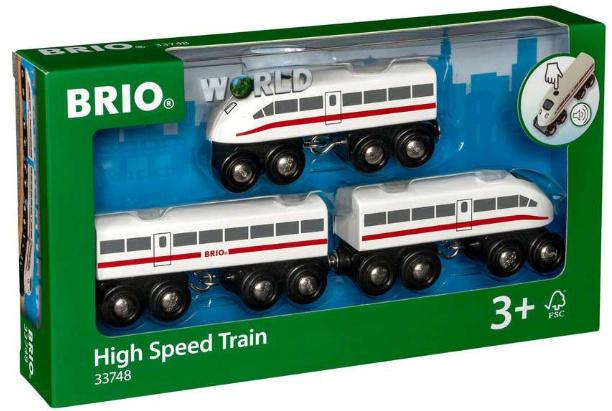 BRIO Bahn - Schnellzug mit Sound, 3teilig