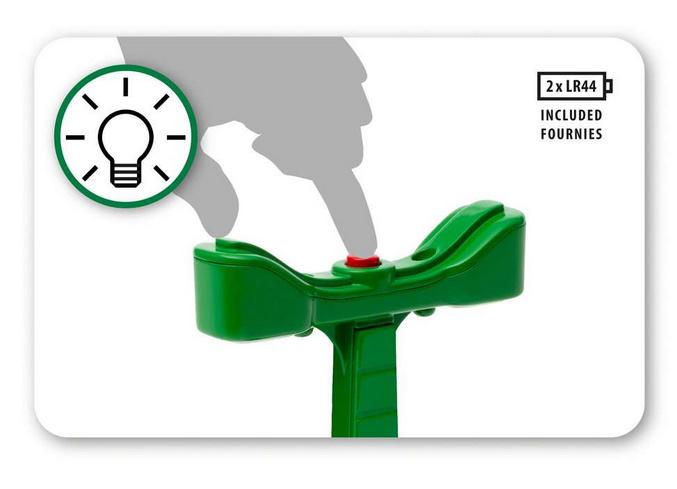 Produktbild BRIO Bahn - 33836 LED-Schienenbeleuchtung - Zubehör für die BRIO Holzeisenbahn - Empfohlen ab 3 Jahren 3 von 7