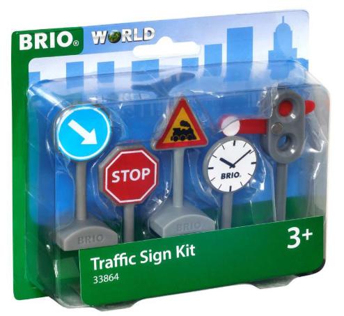BRIO Bahn - Verkehrszeichen-Set