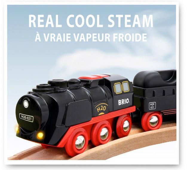 Produktbild BRIO Bahn - 33884 Batterie-Dampflok mit Wassertank 2 von 3
