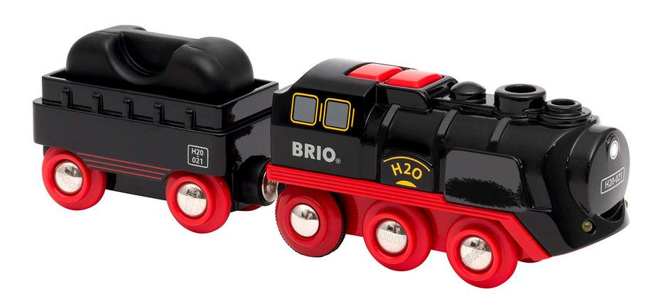 BRIO Bahn - 33884 Batterie-Dampflok mit Wassertank