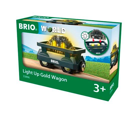 Produktbild BRIO Bahn - Goldwaggon mit Licht 4 von 4