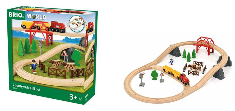 BRIO Bahn - Countryside Hill Set