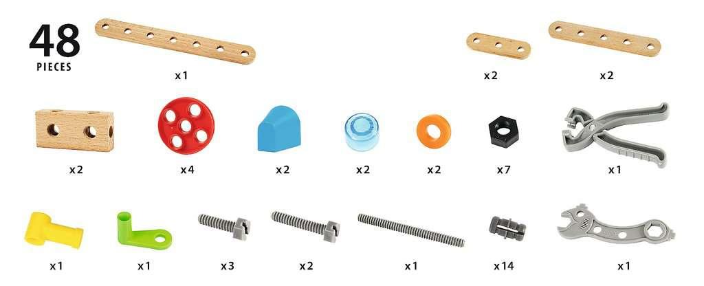 Produktbild BRIO Builder - Box 49 tlg. - Das kreative Konstruktionsspielzeug aus Schweden 3 von 4