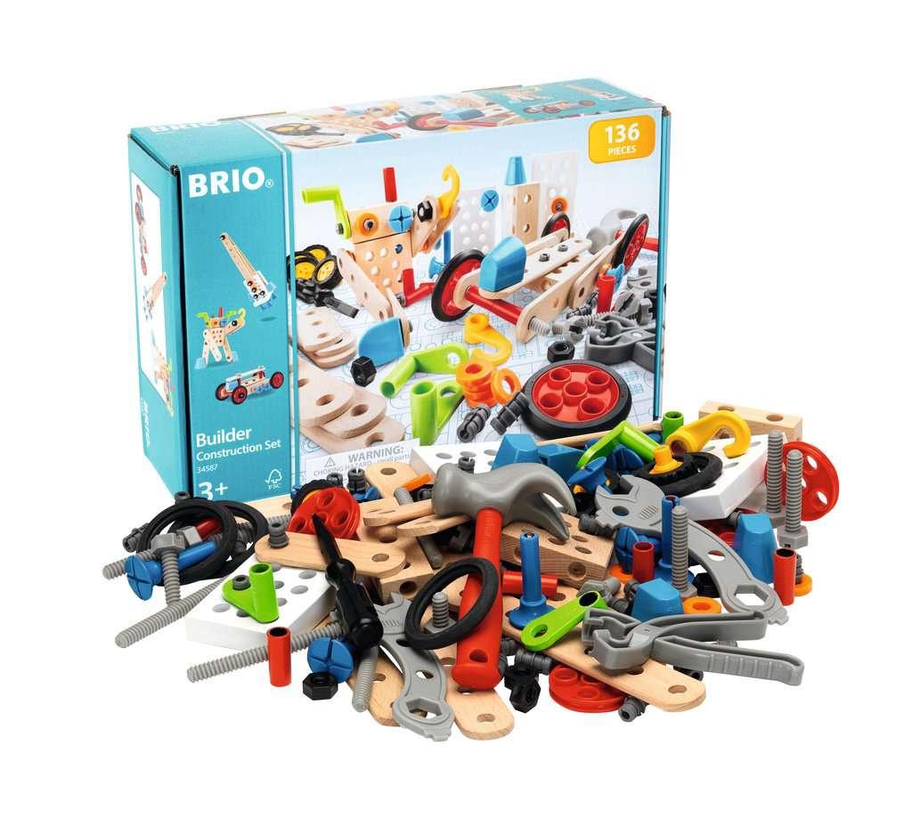 Produktbild BRIO Builder - Box 136 tlg. - Das kreative Konstruktionsspielzeug aus Schweden 2 von 11