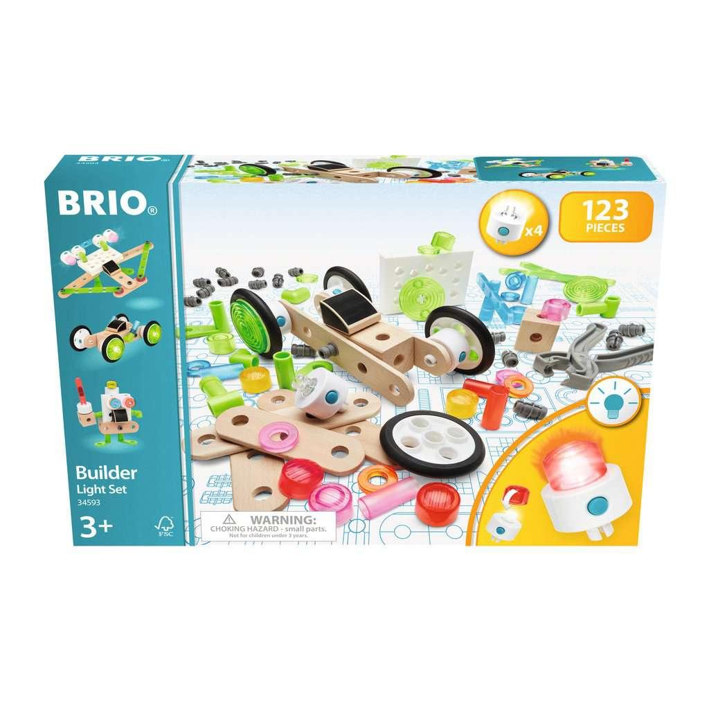 BRIO Builder - Licht-Konstruktionsset, 120 tlg. - Das kreative Konstruktionsspielzeug aus Schweden