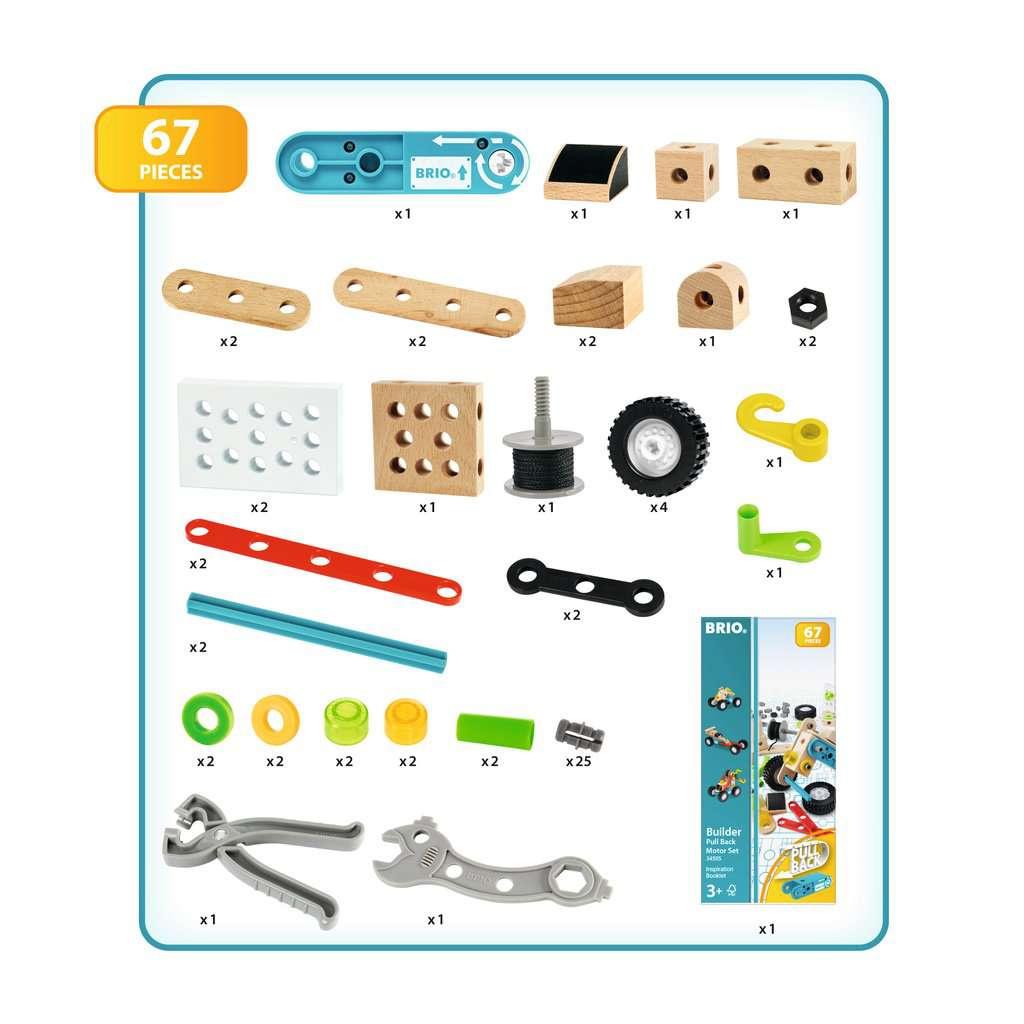 Produktbild BRIO Builder - Nachziehmotor-Konstruktionsset 6 von 9