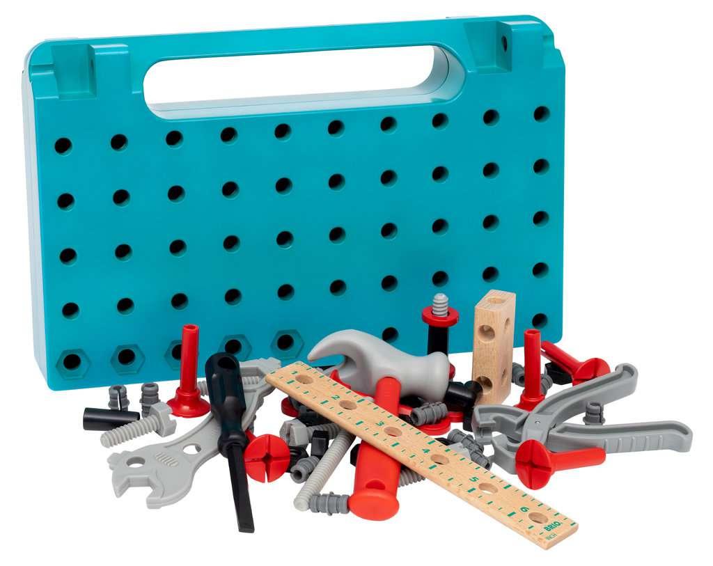 Produktbild BRIO Builder - Werkbank-Koffer - Perfektes Einstiegs-Set für kleine Handwerker 11 von 11