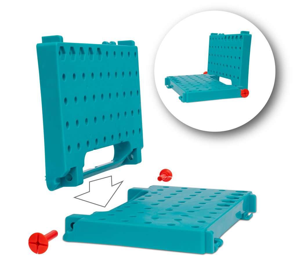 Produktbild BRIO Builder - Werkbank-Koffer - Perfektes Einstiegs-Set für kleine Handwerker 4 von 11