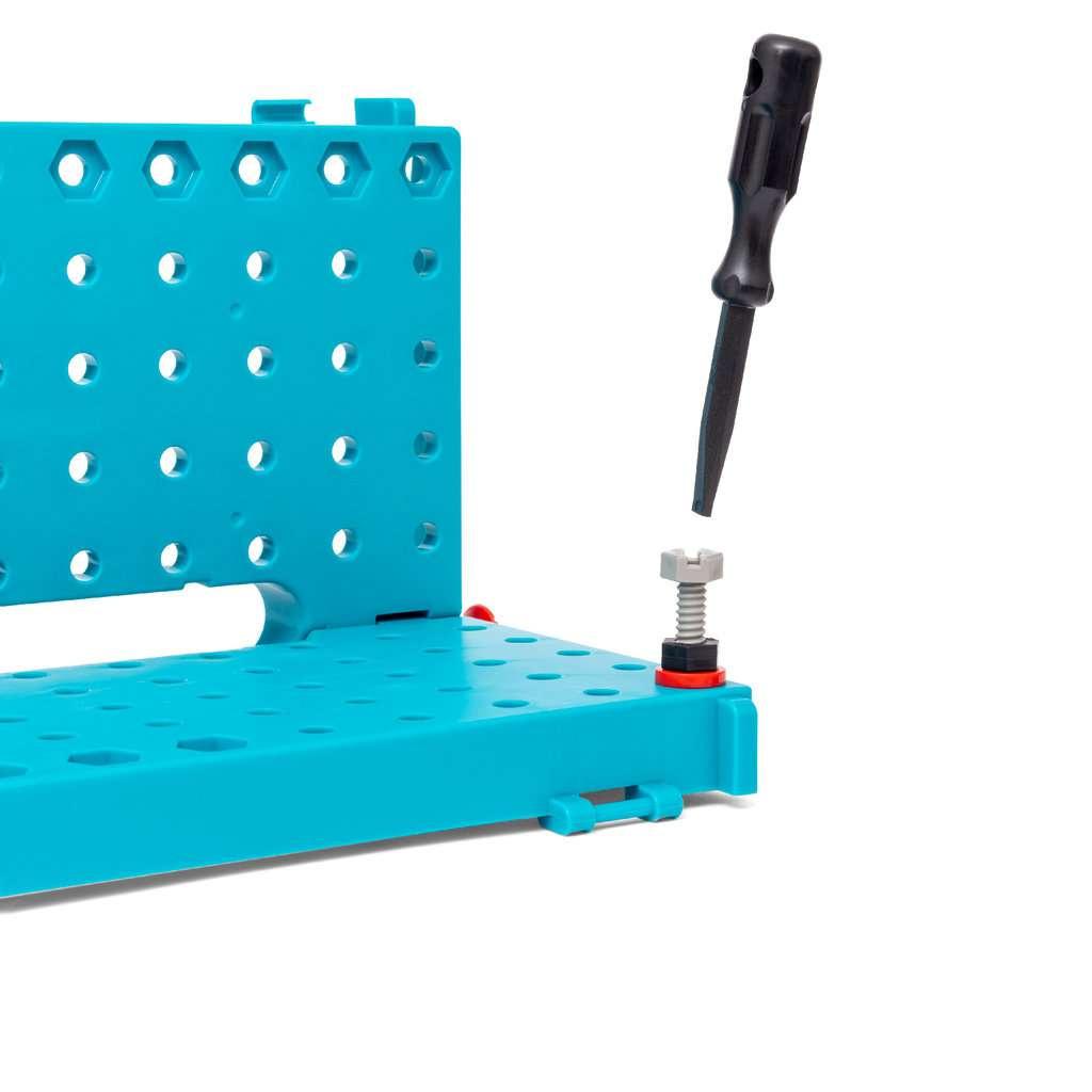 Produktbild BRIO Builder - Werkbank-Koffer - Perfektes Einstiegs-Set für kleine Handwerker 8 von 11