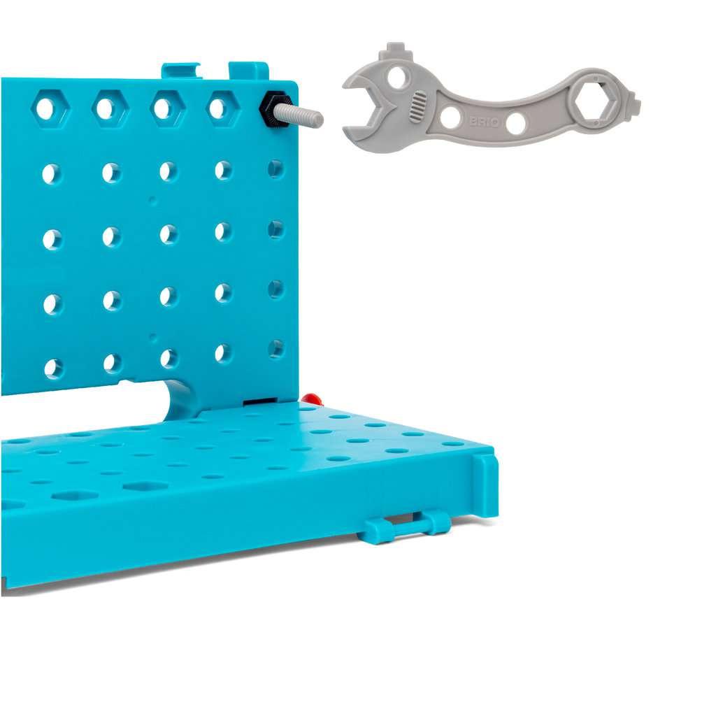 Produktbild BRIO Builder - Werkbank-Koffer - Perfektes Einstiegs-Set für kleine Handwerker 9 von 11