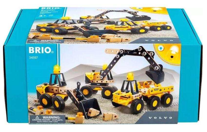 BRIO Builder Großes Volvo Baufahrzeuge-Set