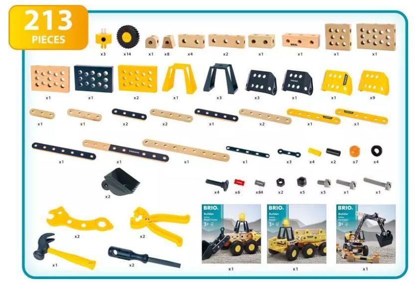 Produktbild BRIO Builder Großes Volvo Baufahrzeuge-Set 13 von 14