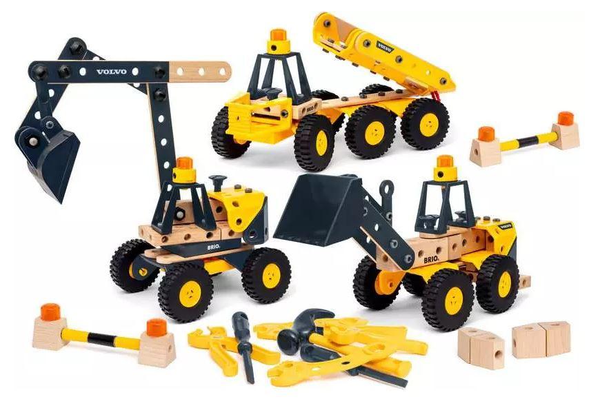 Produktbild BRIO Builder Großes Volvo Baufahrzeuge-Set 12 von 14