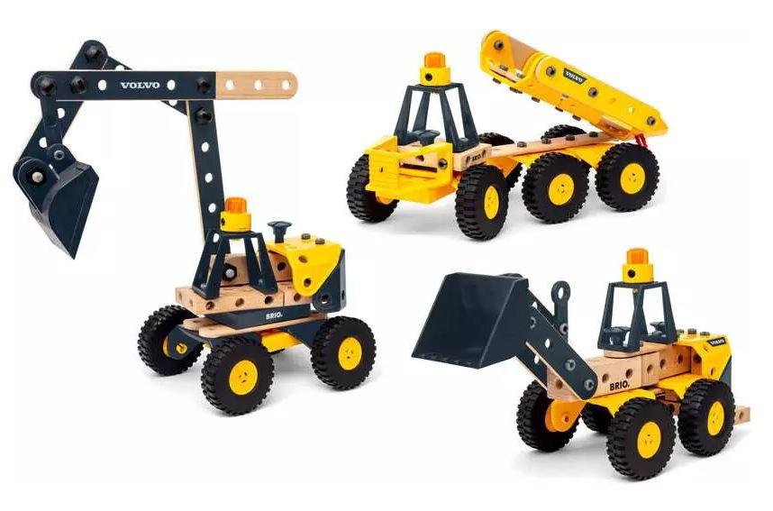 Produktbild BRIO Builder Großes Volvo Baufahrzeuge-Set 10 von 14