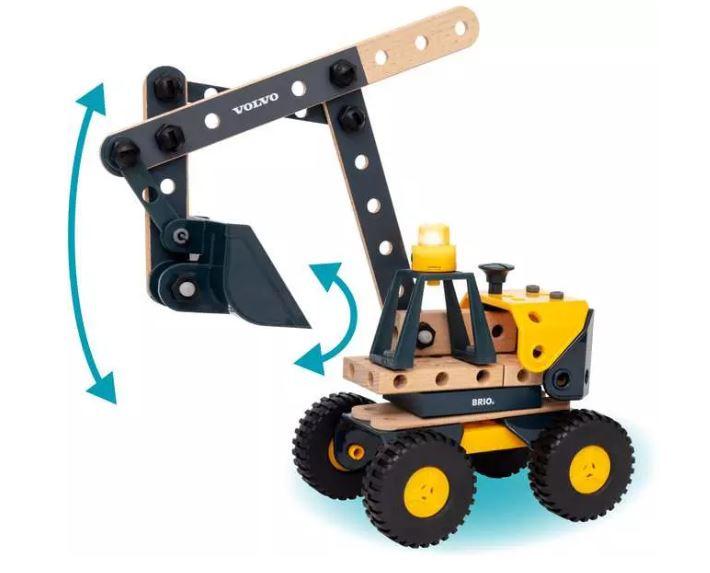 Produktbild BRIO Builder Großes Volvo Baufahrzeuge-Set 8 von 14
