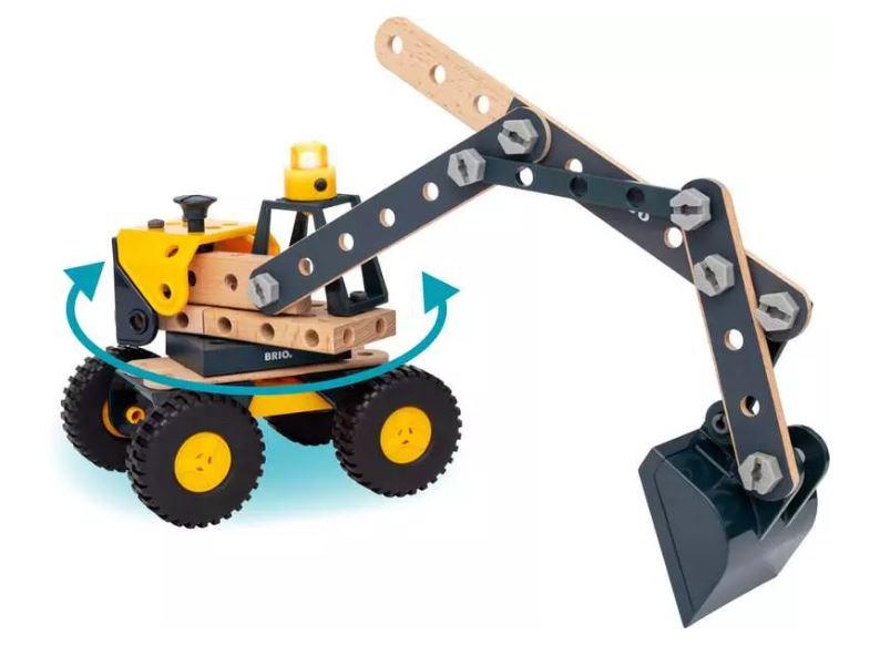 Produktbild BRIO Builder Großes Volvo Baufahrzeuge-Set 9 von 14