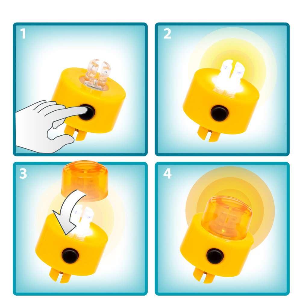Produktbild BRIO Builder - Volvo Frontlader - Starkes Baufahrzeug mit beweglicher Ladeschaufel, Knicklenkung und Lichtmodul 8 von 13