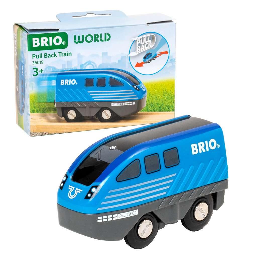 BRIO World - Lok mit Rückziehmotor
