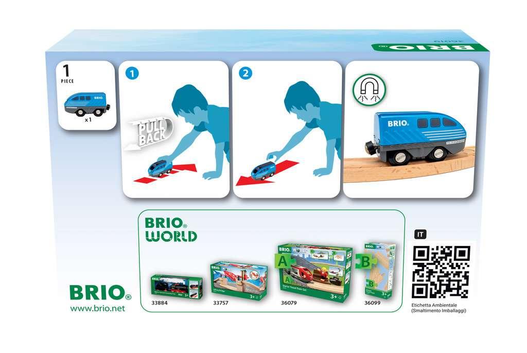 Produktbild BRIO World - Lok mit Rückziehmotor 2 von 4