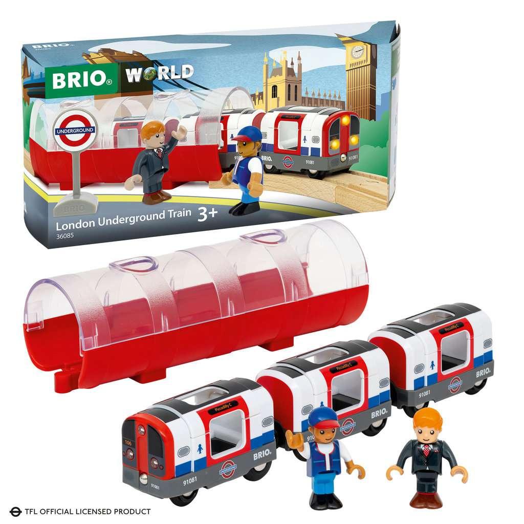 Produktbild BRIO World – 36085 Trains of the World Londoner U-Bahn mit Licht und Sound 3 von 4