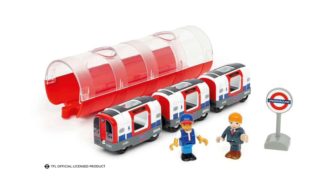 Produktbild BRIO World – 36085 Trains of the World Londoner U-Bahn mit Licht und Sound 4 von 4