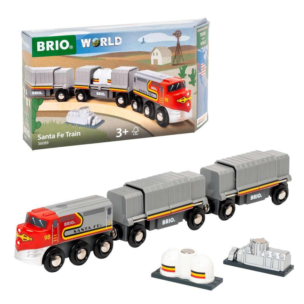 BRIO World - Trains of the World Santa Fe Zug