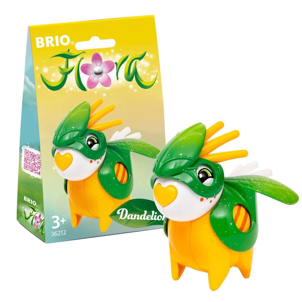 BRIO Flora - Dandelion im Blatt-Outfit