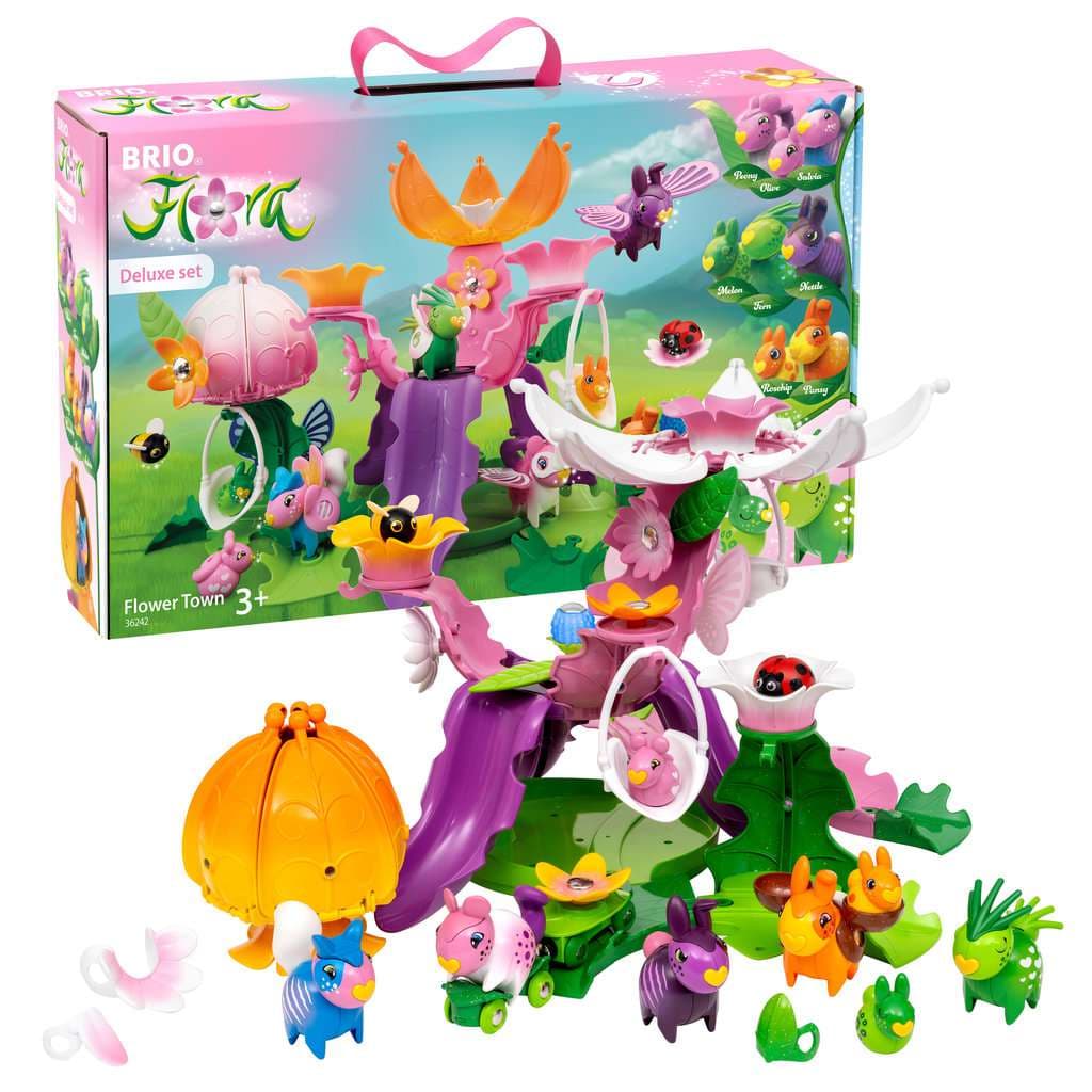 BRIO Flora - Blumenstadt Deluxe Set