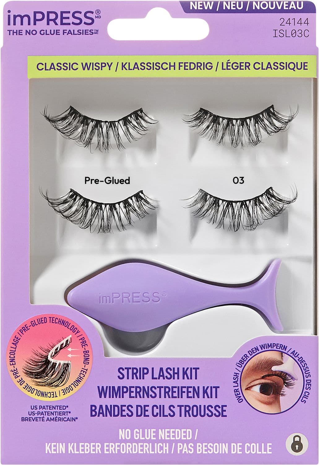 KISS Impress Lashes Overlash Kit Classy Wsipy