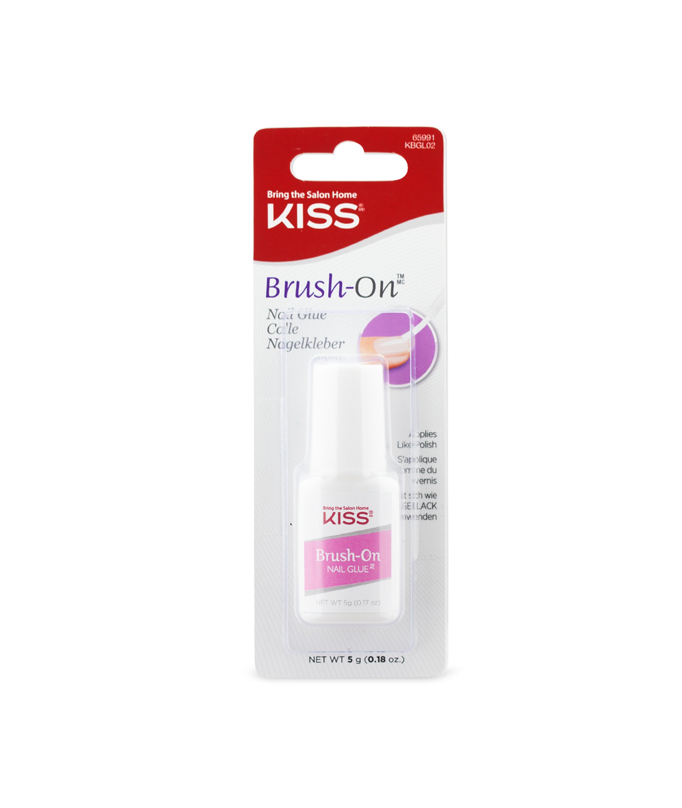 KISS Nagelkleber mit Pinsel