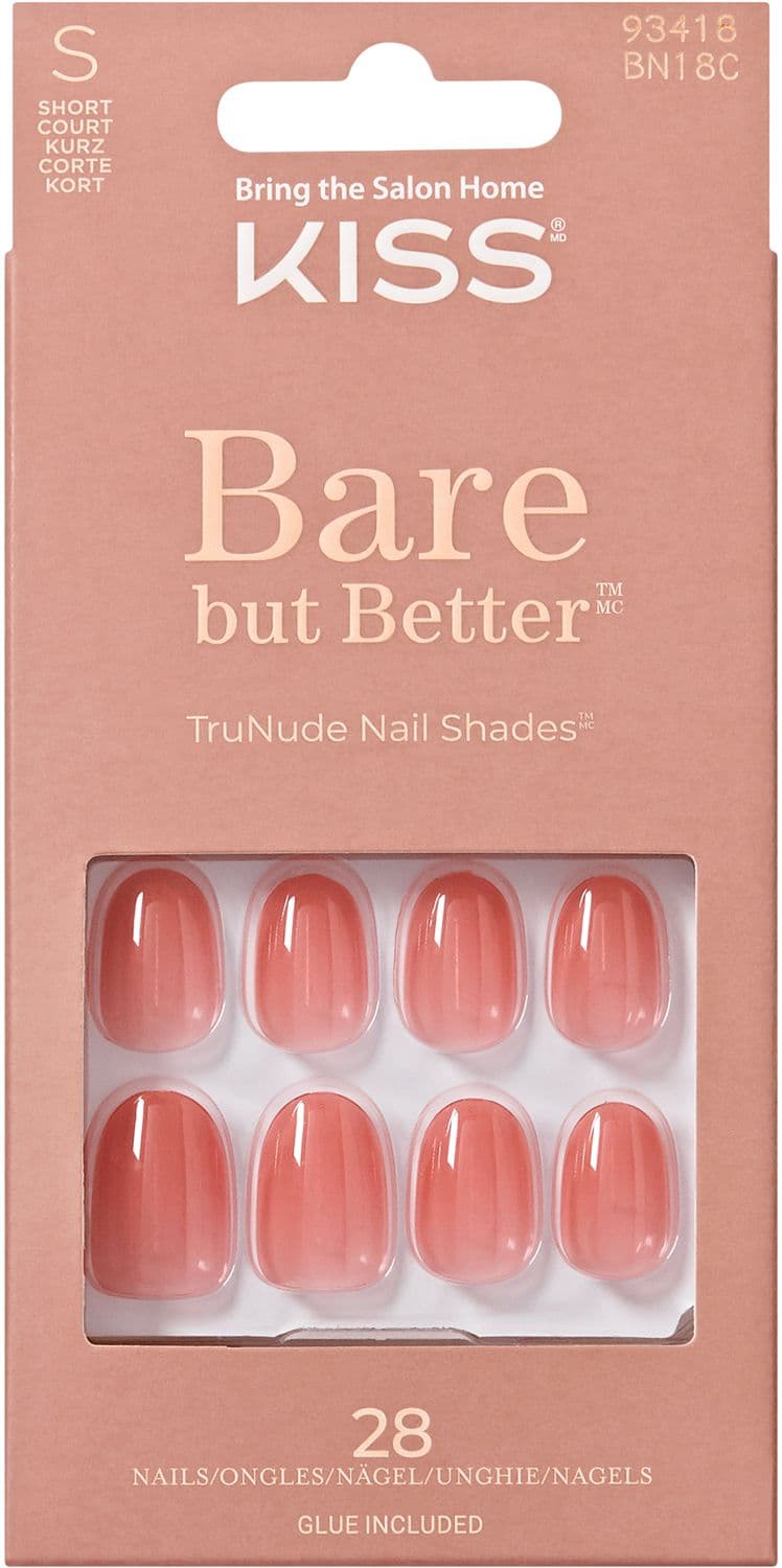 KISS Nails Bare But Better Nails