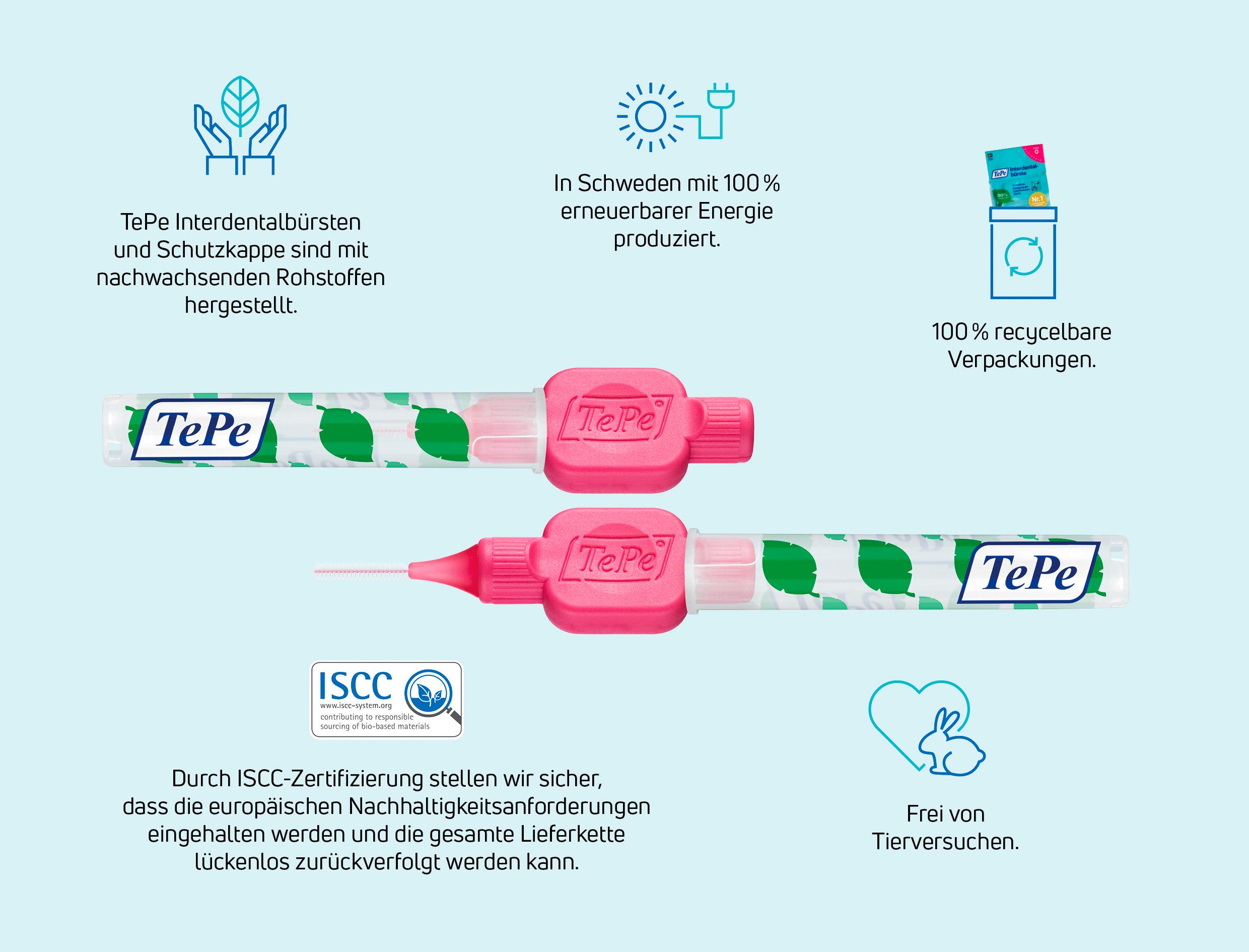 Produktbild Tepe Interdentalbürste 0,4mm Gr. 0 4 von 6
