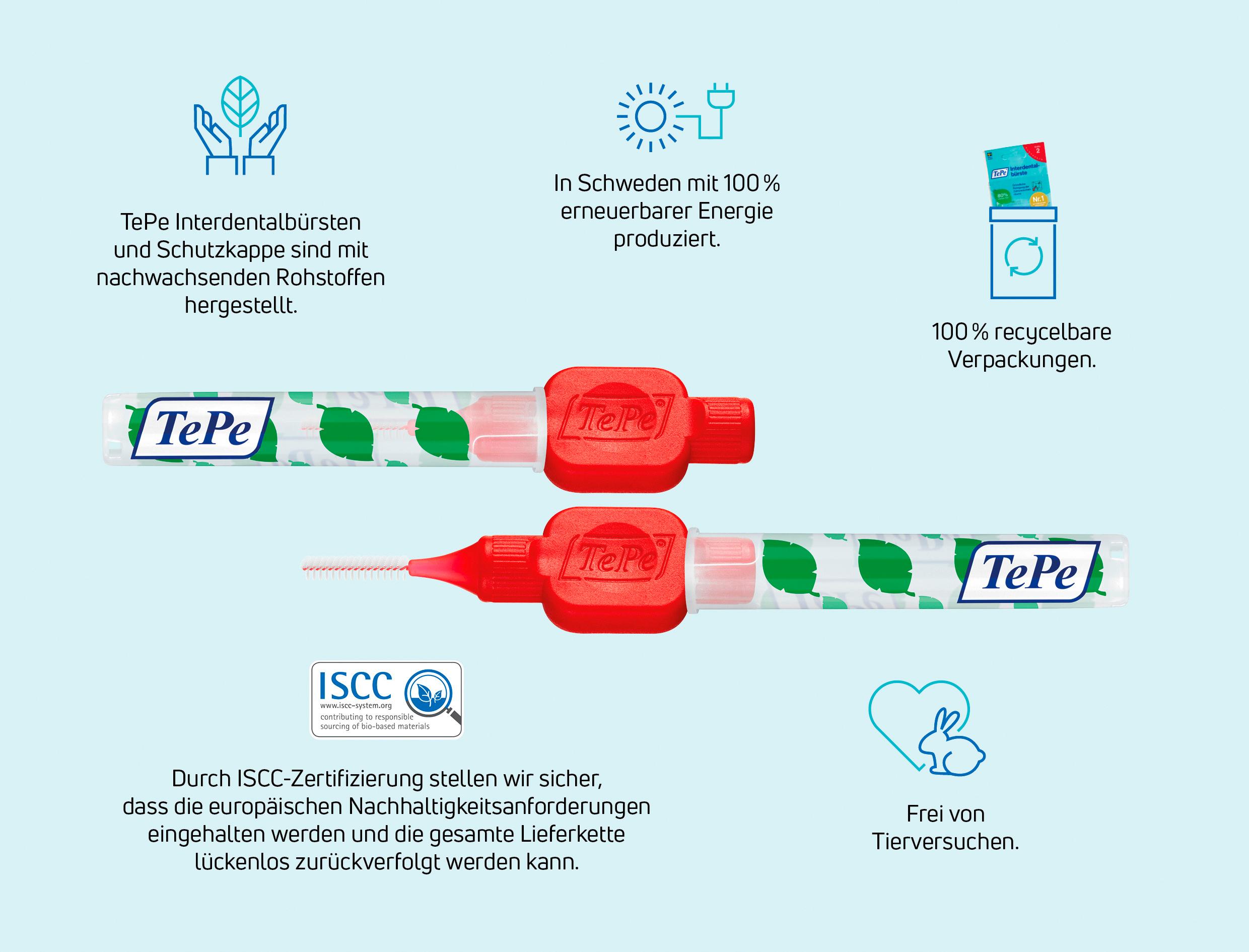 Produktbild TePe Interdentalbürste 0,5mm Gr. 2 3 von 6