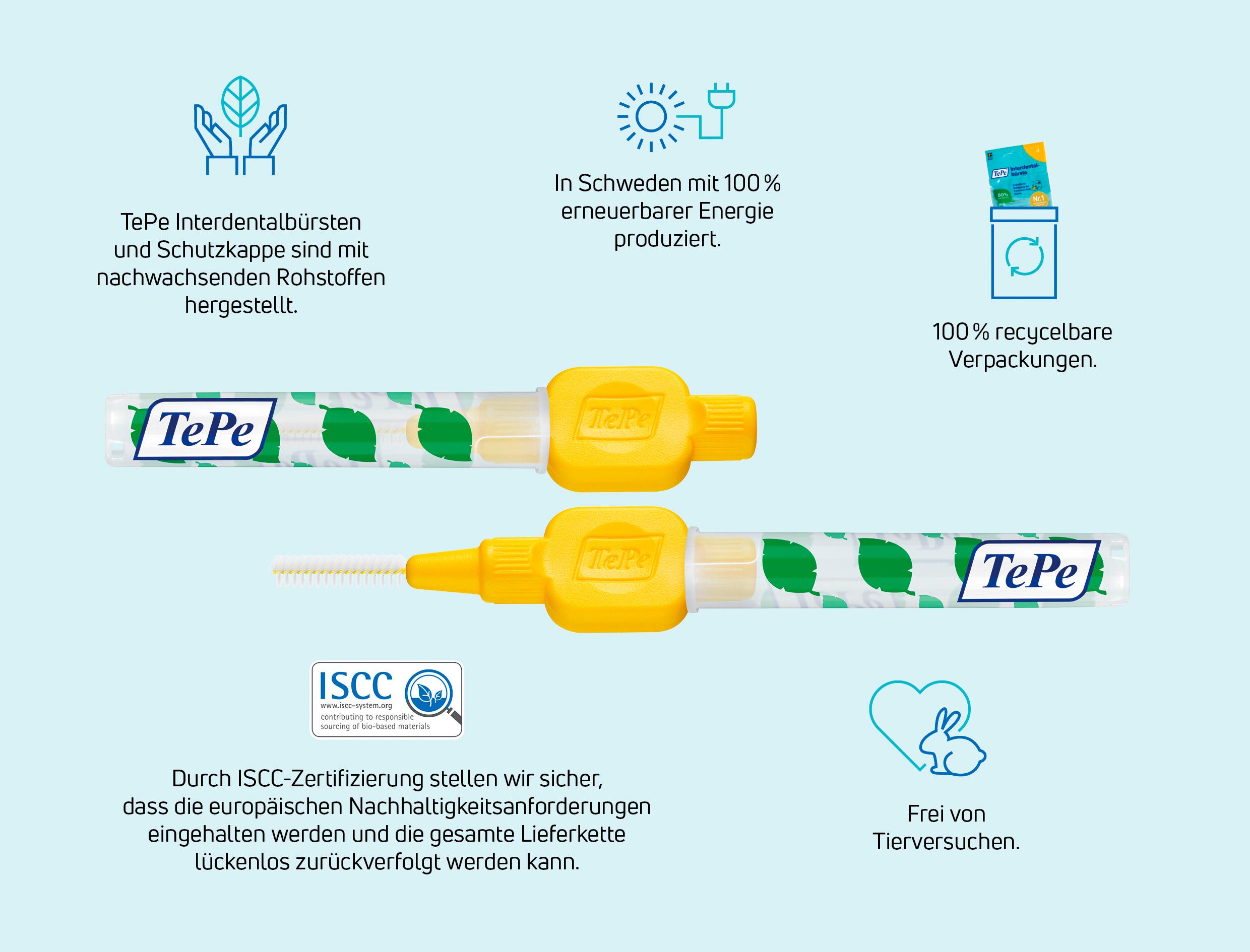 Produktbild TePe Interdentalbürste 0,7mm Gr. 4 4 von 6